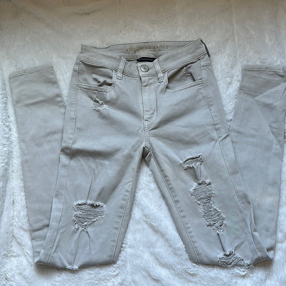 American Eagle Hi-Rise Jeggings - Sz: 2 Long